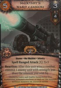 Sniktnits Warp Cannon